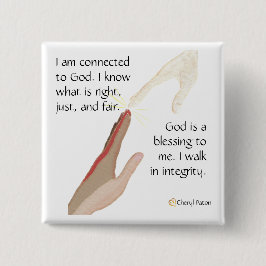 Gud är en välsignelse. Jag går i integritetsknappa Knapp