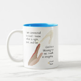 Gud är en välsignelse. Jag går i Integrity Mugg