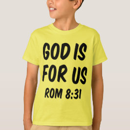 Gud är för oss från 8 31 t shirt