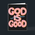 Gud Är God Alltid Design Inspirerande Krist Kort<br><div class="desc">Gud Är God Alltid Design Inspirerande Kristend</div>