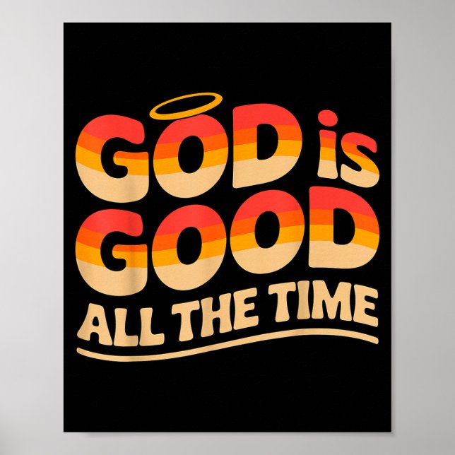 Gud Är God Alltid Kristna  Poster (Framsidan)