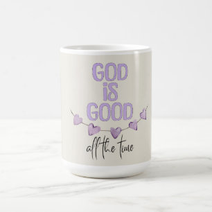 Gud är god hela tiden kaffemugg