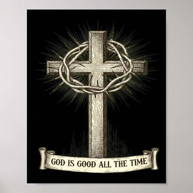 Gud är god hela tiden  poster (Framsidan)