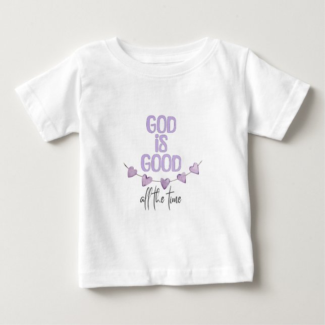 Gud är god hela tiden t shirt (Framsida)