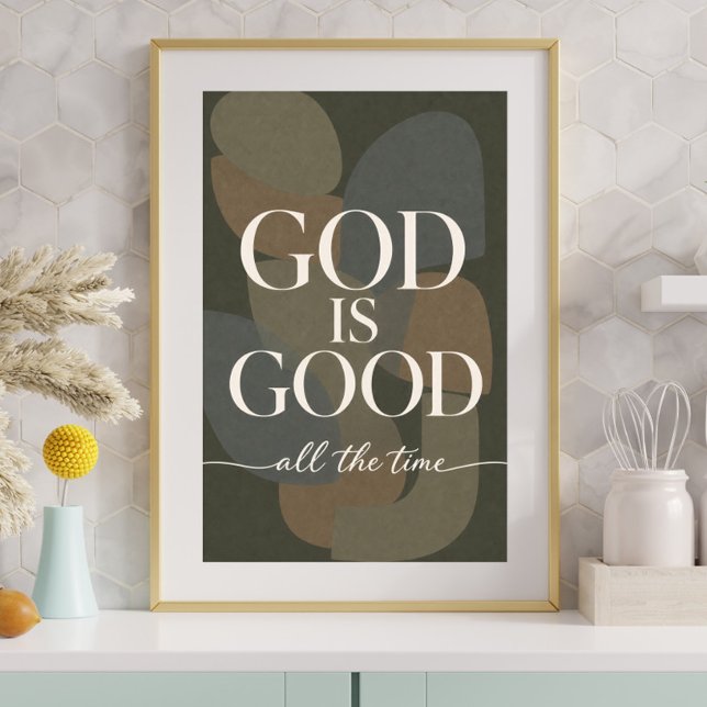 GUD ÄR GOD | Kristet Poster (Skapare uppladdad)