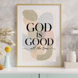 GUD ÄR GOD | Kristet Poster