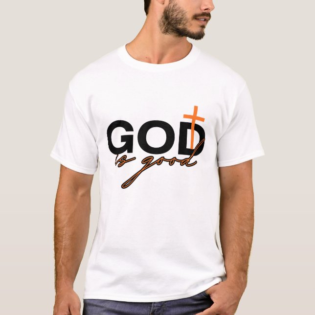 Gud är god t shirt (Framsida)