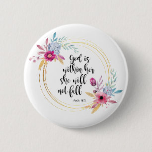 Gud är i hennes psalm 46:5 knapp