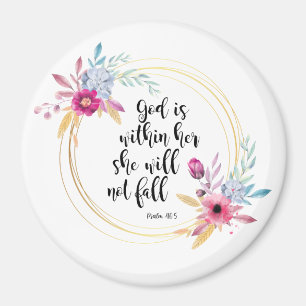 Gud är i hennes psalm 46:5 magnet