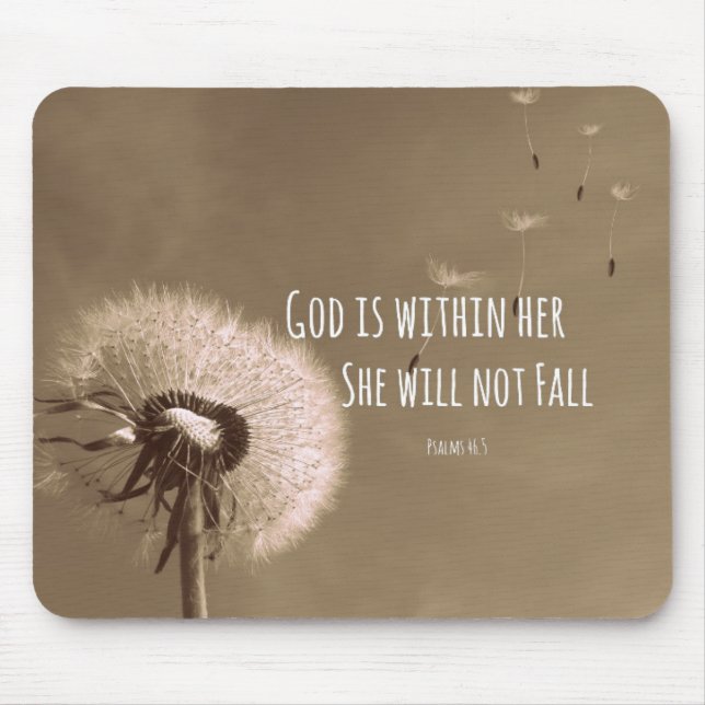 Gud är inom henne, hon kommer inte att falla musmatta (Framsidan)