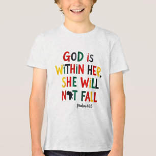 Gud är inom hennes tjugoelfte Andlig-citat _1 T Shirt