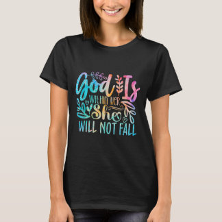 Gud är inom inte bibelvers citat religiös t shirt