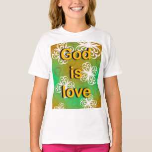 Gud är kärlek bok t shirt