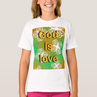 Gud är kärlek bok t shirt