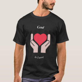 Gud är Kärlek Christian T Shirt