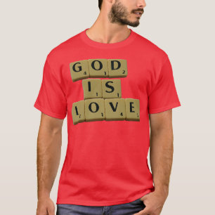 Gud är Kärlek Christian T Shirt