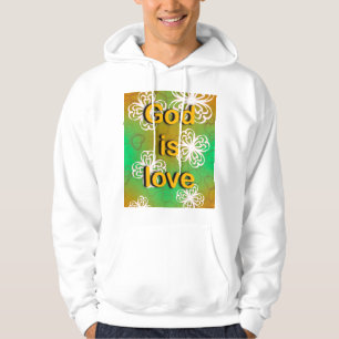 Gud är kärlek hoodie