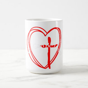 Gud är Kärlek. Kaffemugg