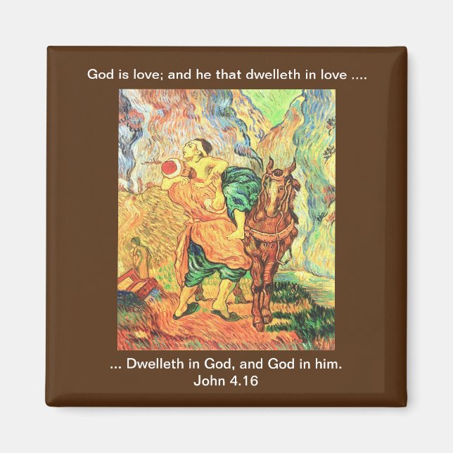 Gud är Kärlek - Magnet (Framsidan)