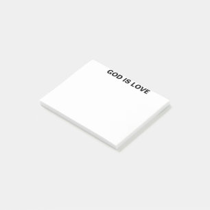 Gud är Kärlek Post-it Block