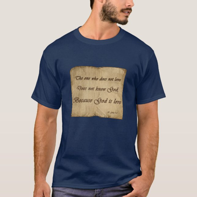 Gud är kärlek t shirt (Framsida)