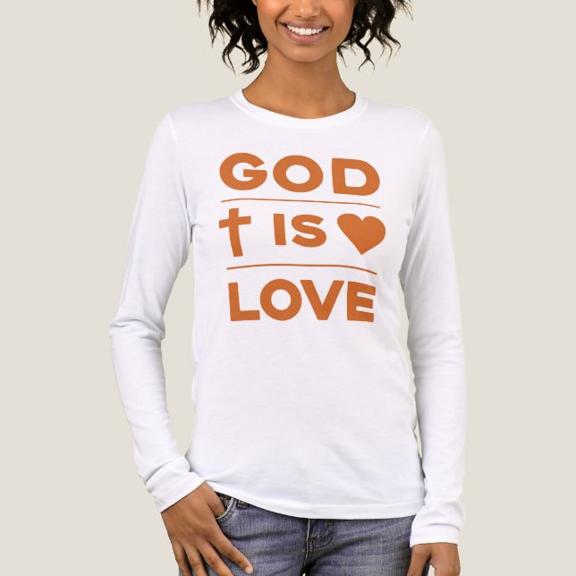 Gud är kärlek t shirt (Framsida)