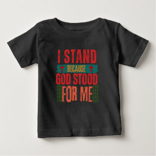 Gud är med mig: Kristendom Kristus Kristna T Shirt
