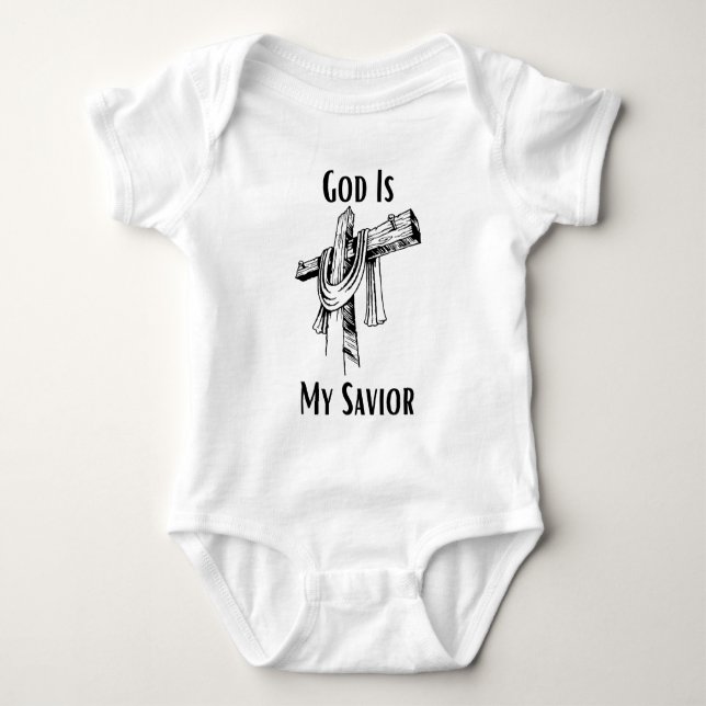 Gud är min bibelbibel kristen... t shirt (Framsida)