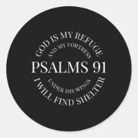 Gud är min fristad och min fästning Psalm 91 under