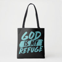 Gud är min Refuge Tote