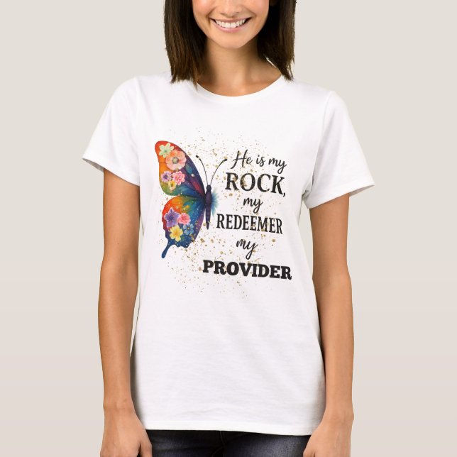 Gud är min t shirt (Framsida)