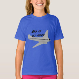 Gud är mina pilotbarn. t shirt