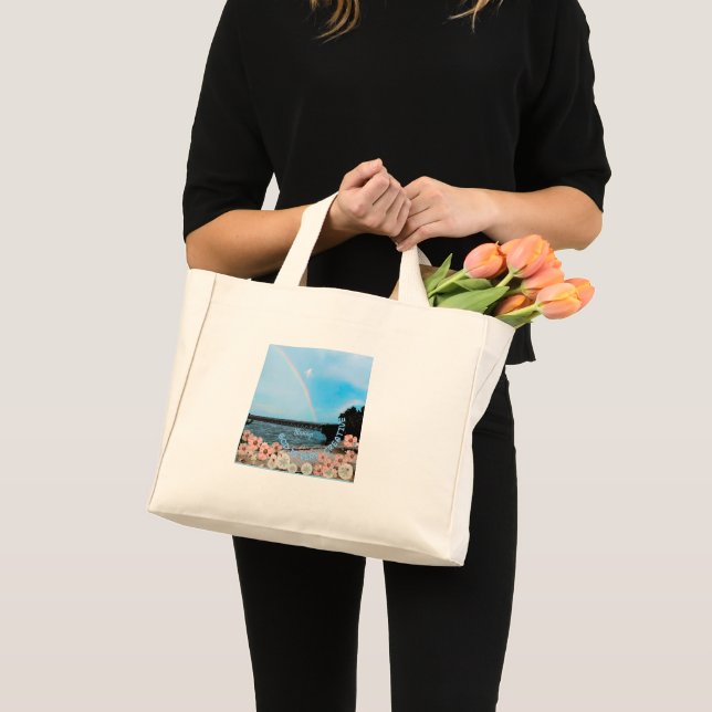 "Gud är mycket kreativ" Mini Tygkasse (Framsida (produkt))