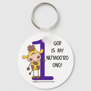 Gud är Nu'moo'ro Uno! Nyckelring