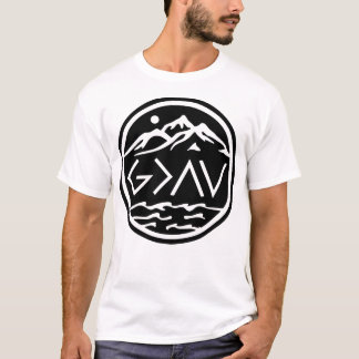Gud är större än bergen och dalarna t shirt