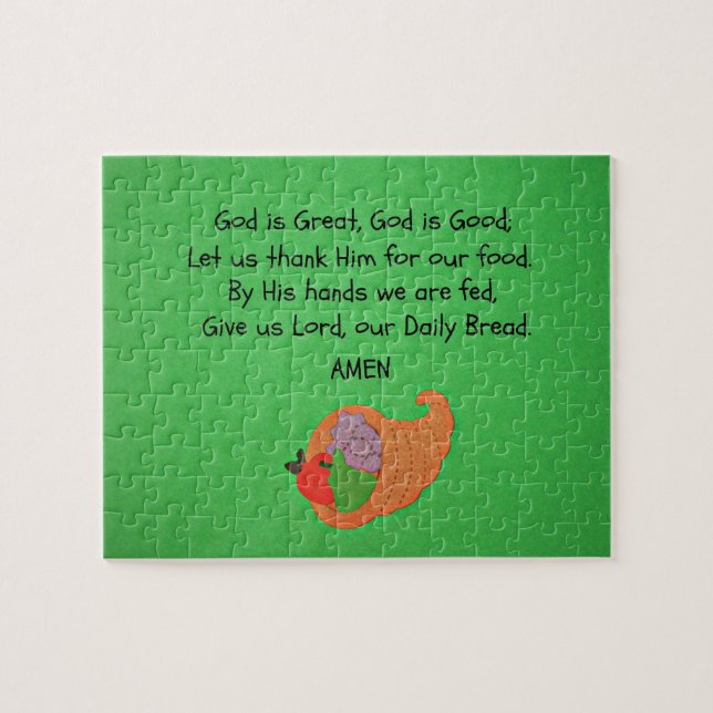 Gud är Underbar, Gud är Bra... Pussel (Horisontell)