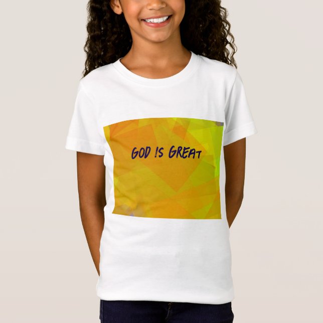 Gud är Underbar T Shirt (Framsida)