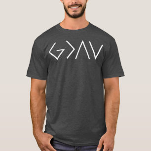 Gud är Underbarare än högern och den kristna. T Shirt