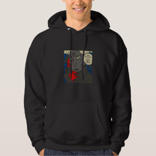 Gud är upptagen Kan jag hjälpa dig Ockult Popkonst Hoodie