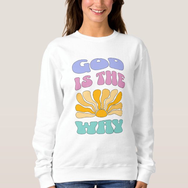 Gud är vägen t shirt (Framsida)