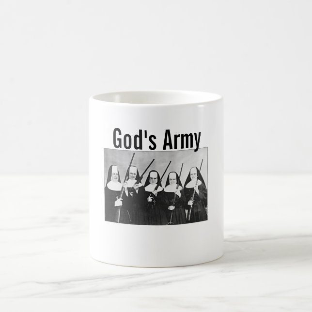 Gud armé kaffemugg (Center)