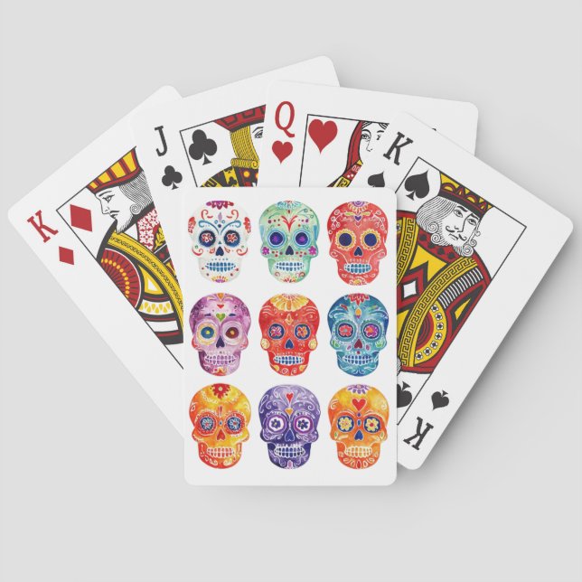 Gud av de döda casinokort (Baksidan)