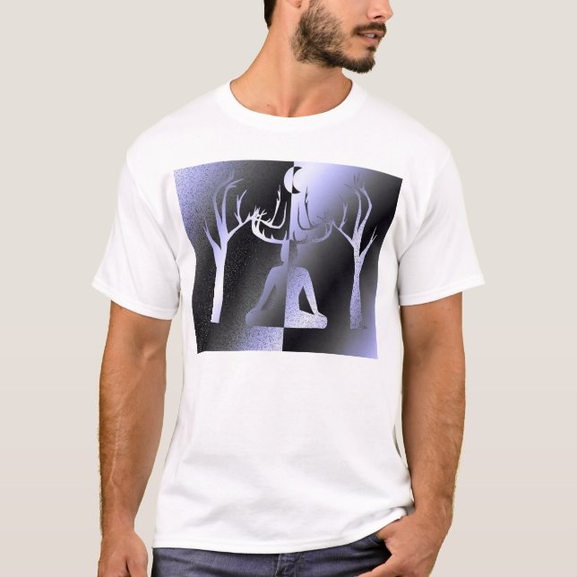 Gud av det nya året t-shirt (Framsida)