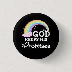 Gud Behållor hans löften Rainbow Religiösa Jesus L Knapp