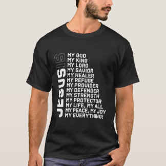 Gud Believer Gift Jesus Christian Jesus Defin T Shirt