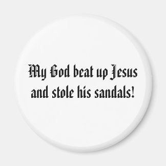 Gud besegrade Jesus Magnet