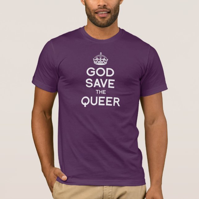 GUD BEVARA DE KONSTIGA - VITA -.png Tee Shirt (Framsida)