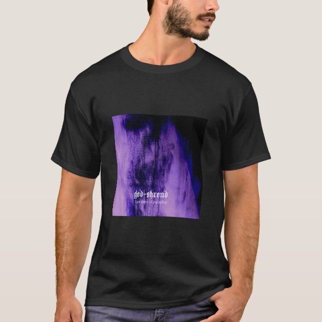 Gud-Dölja "sist dagar av paradis" CD täcker T-shirt (Framsida)