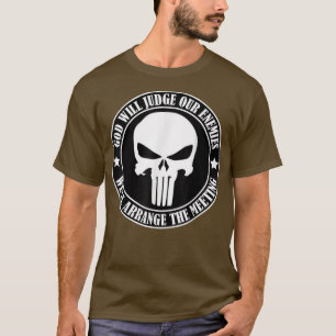 Gud dömer våra fiender t shirt