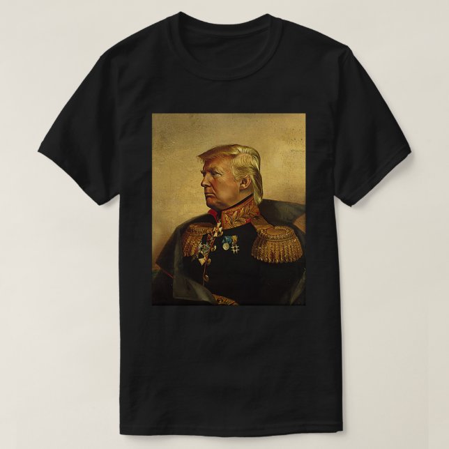 Gud Emperor Trump Premium T-Shirt (Design framsida)